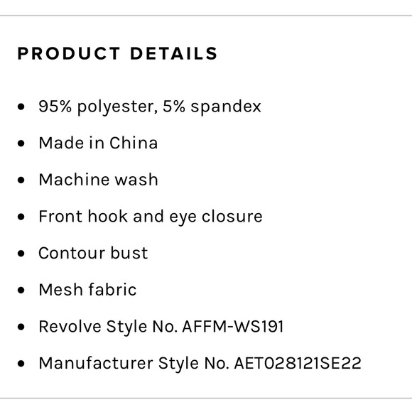 AFRM Mesh Top - Picture 5 of 9